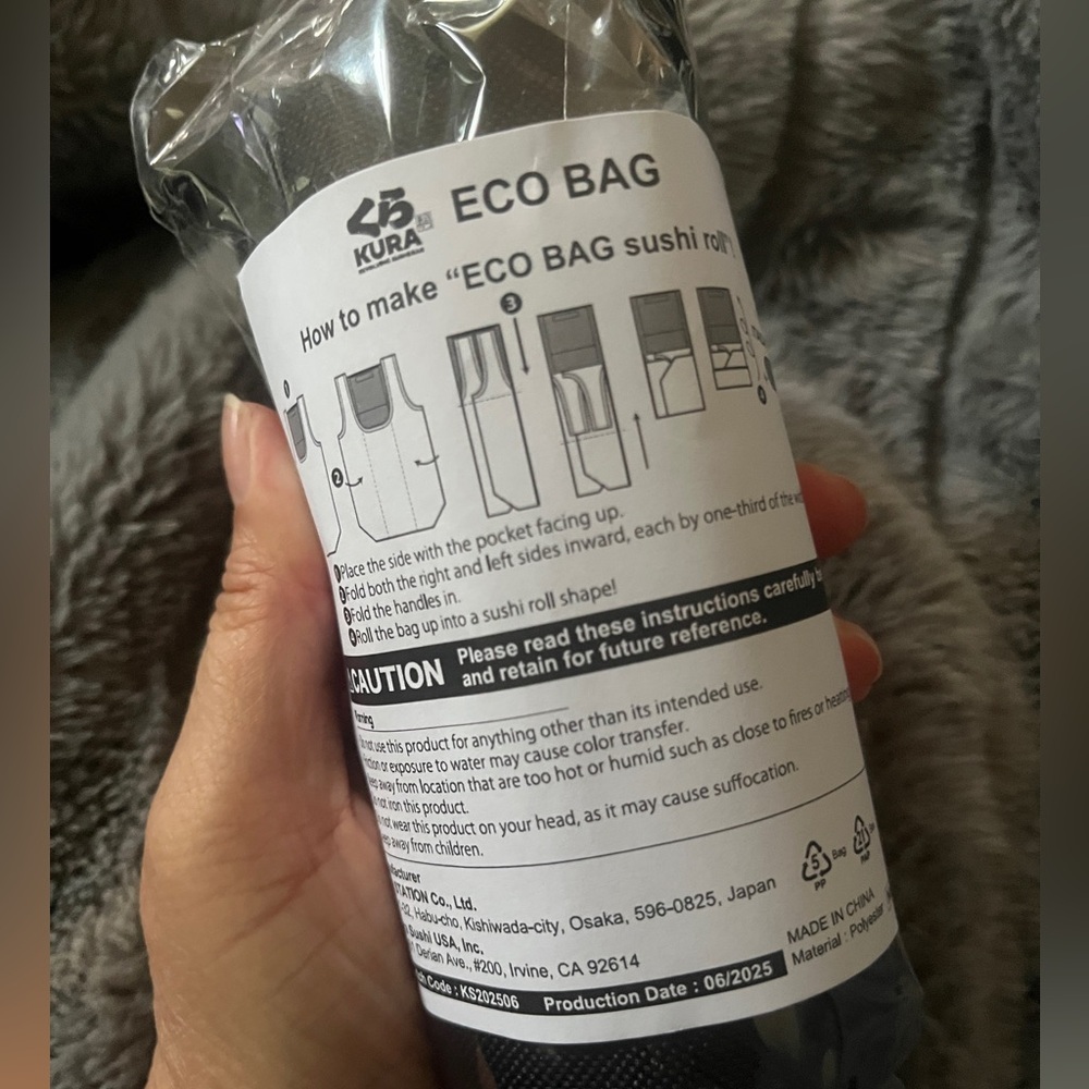 Kura Sushi Eco Tote NIB Limited Edition - Picture 2 of 3